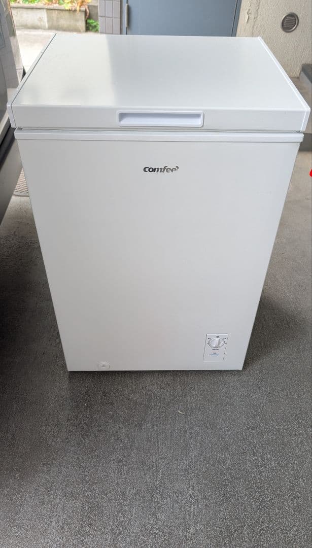 23年製中古美品冷凍ストッカーcomfee RCC100WH※一部地域配送無料