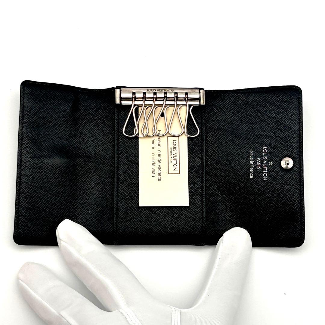 Louis Vuitton ダミエ キーケース 6連 ブラック ミュルティクレ6
