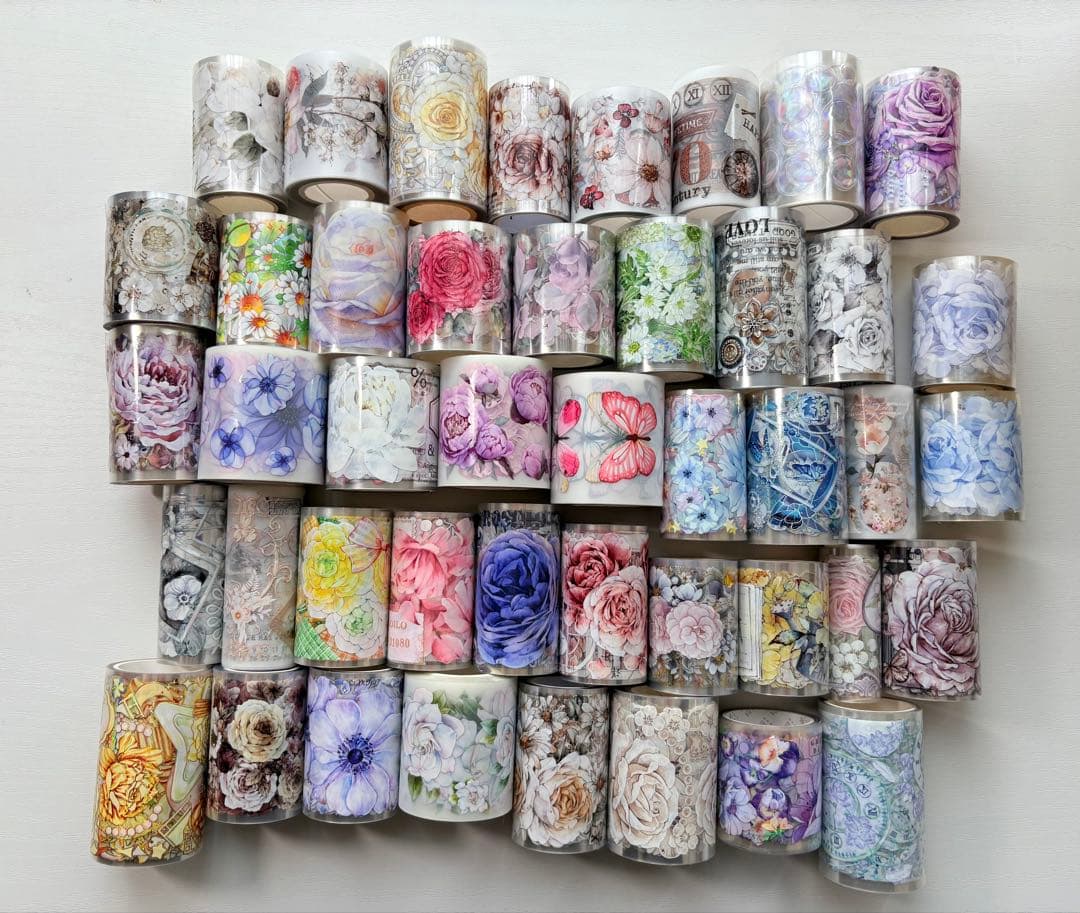 海外マステ　装飾マステまとめ売り　81個