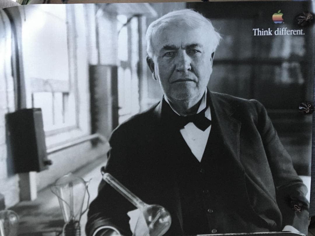 その他 Apple Think different Poster