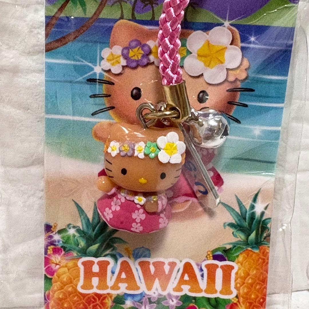 超レア　ハワイ限定　ご当地　ハローキティ　根付け　ストラップ　日焼けキティ　希少