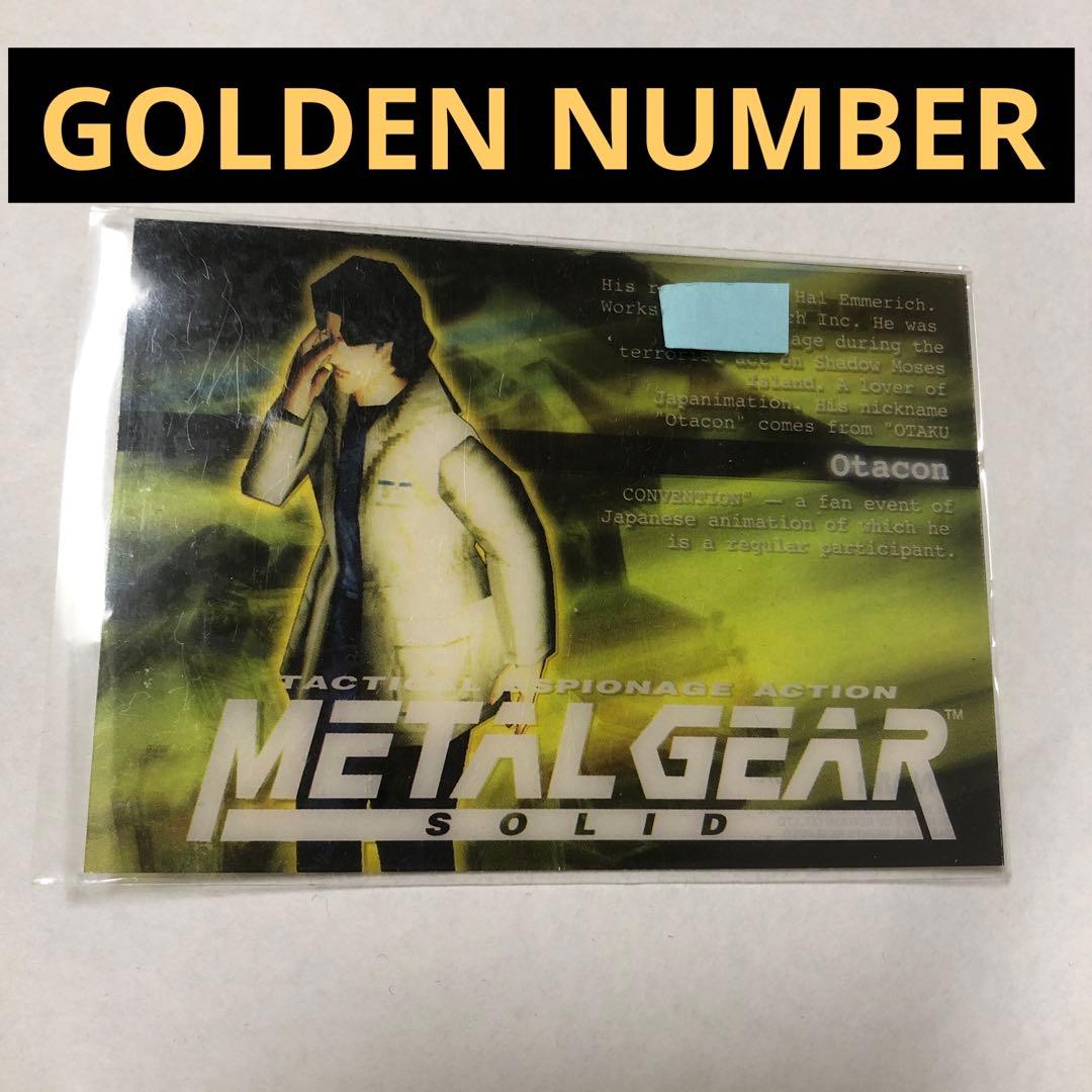 その他 L GEAR SOLID Trading Card #75 GOLDEN