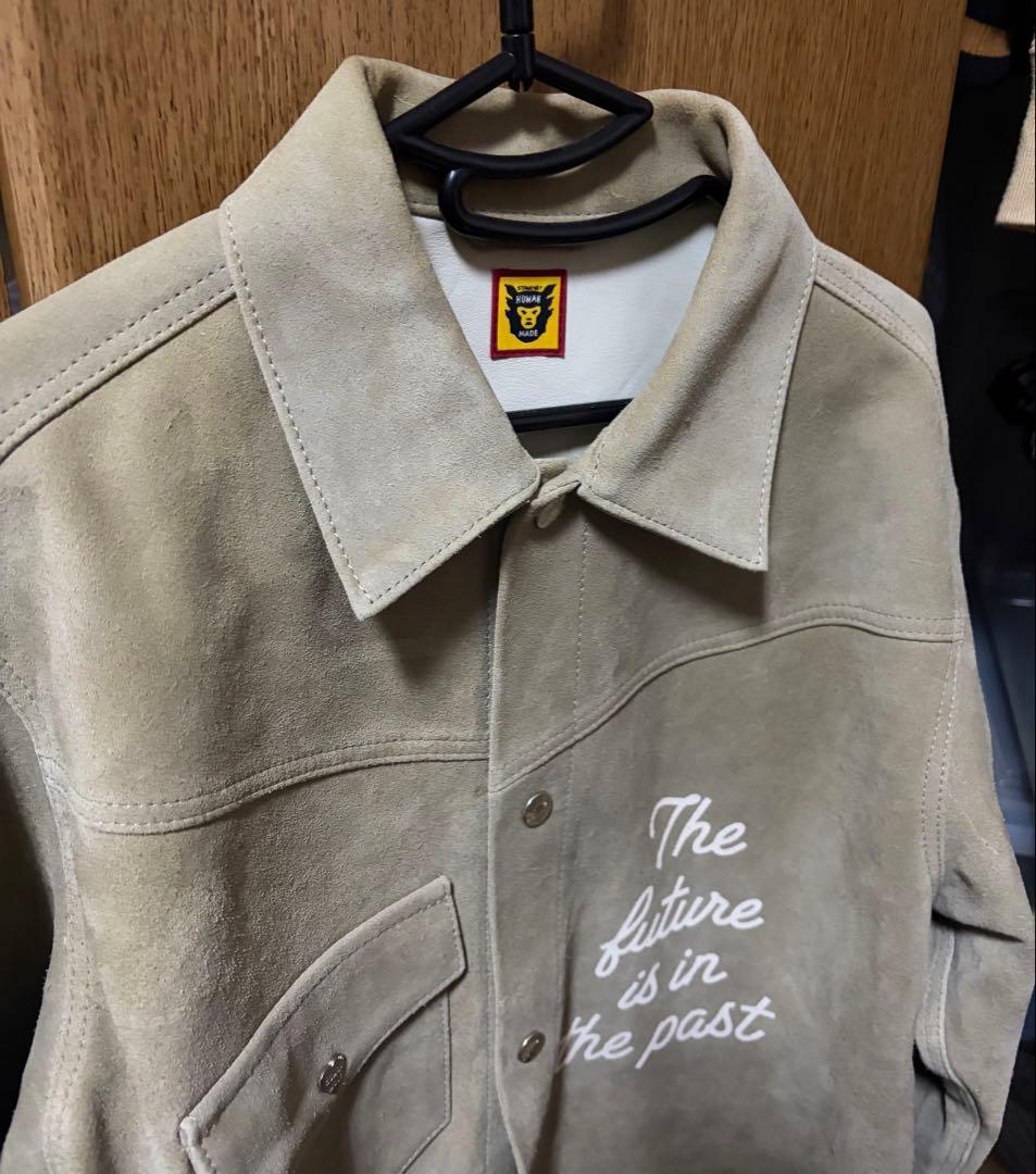 定価14万　human made ヒューマンメイド　スエード　ジャケットnigo