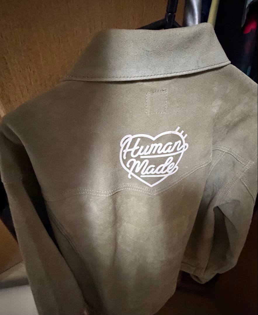 定価14万　human made ヒューマンメイド　スエード　ジャケットnigo