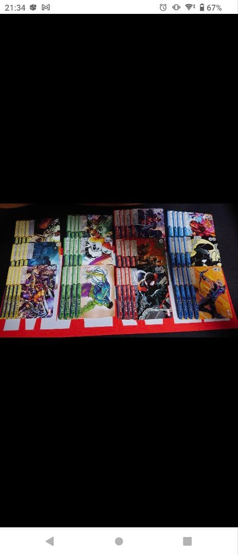 ヴァイスシュヴァルツ MARVEL vol.2 RR以下4コン