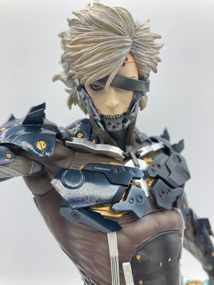 【訳あり品】Gecco 豆魚雷 雷電 スタチュー メタルギア ライジング 1/6