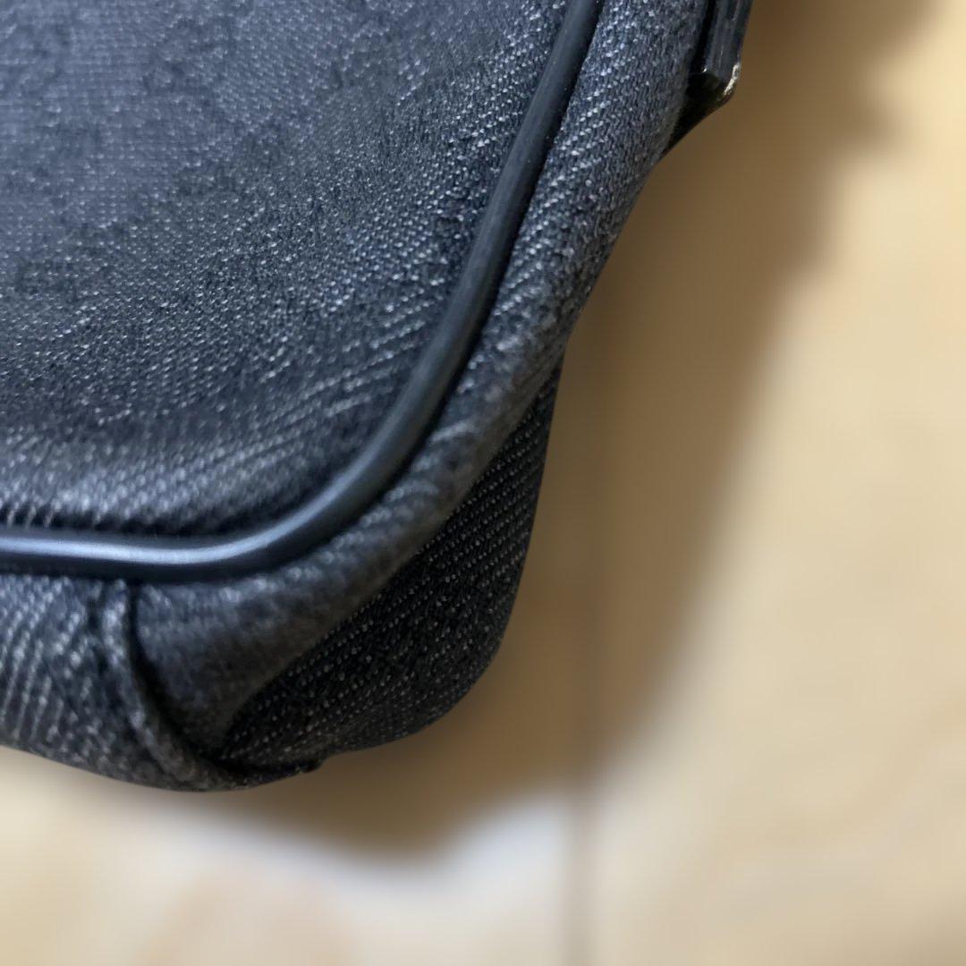 【GUCCI 】値下げ中！美品ブラック ショルダーバッグ