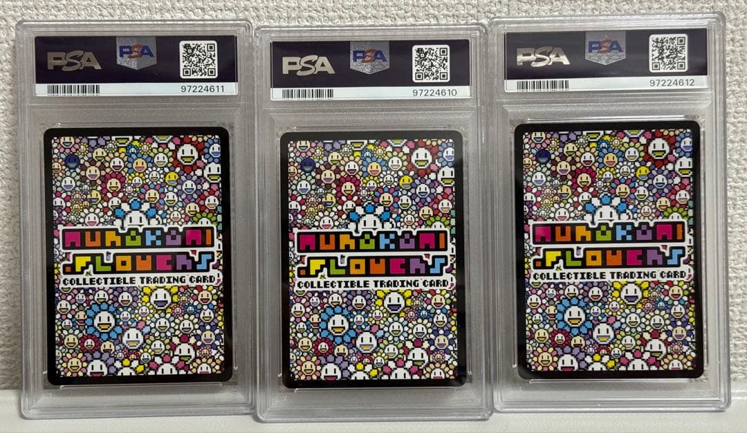 【PSA10】村上隆 レッドドラゴン 他3点セットUR 108フラワーズ