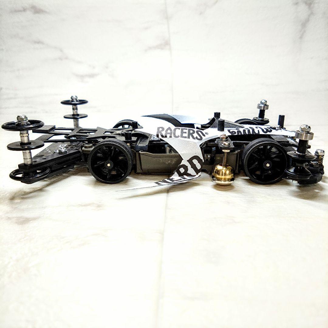 ミニ四駆　完成品　アバンテ　mk2　シロクロ