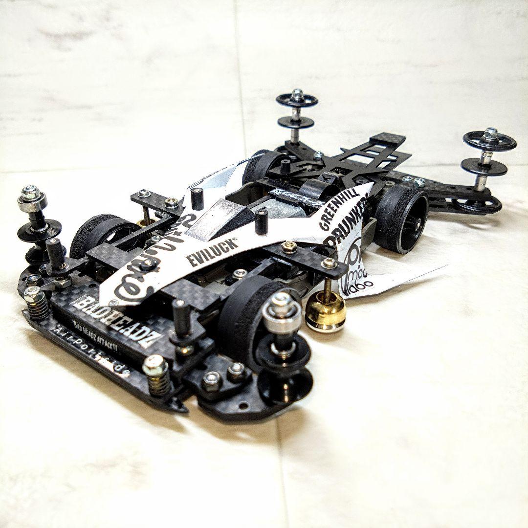 ミニ四駆　完成品　アバンテ　mk2　シロクロ