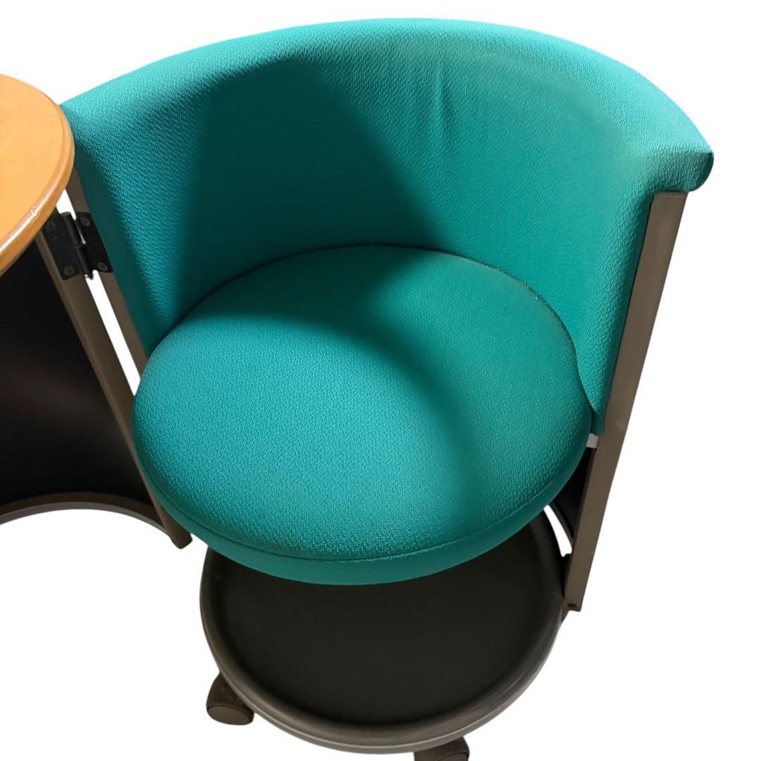 KOKUYO 折りたたみ式 テーブル一体型チェア 応接用