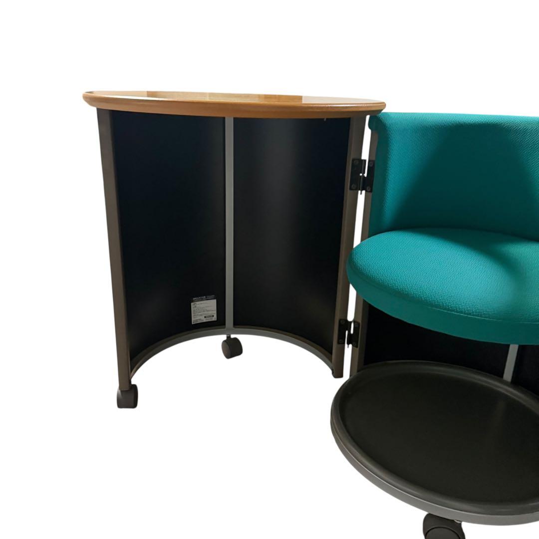 KOKUYO 折りたたみ式 テーブル一体型チェア 応接用