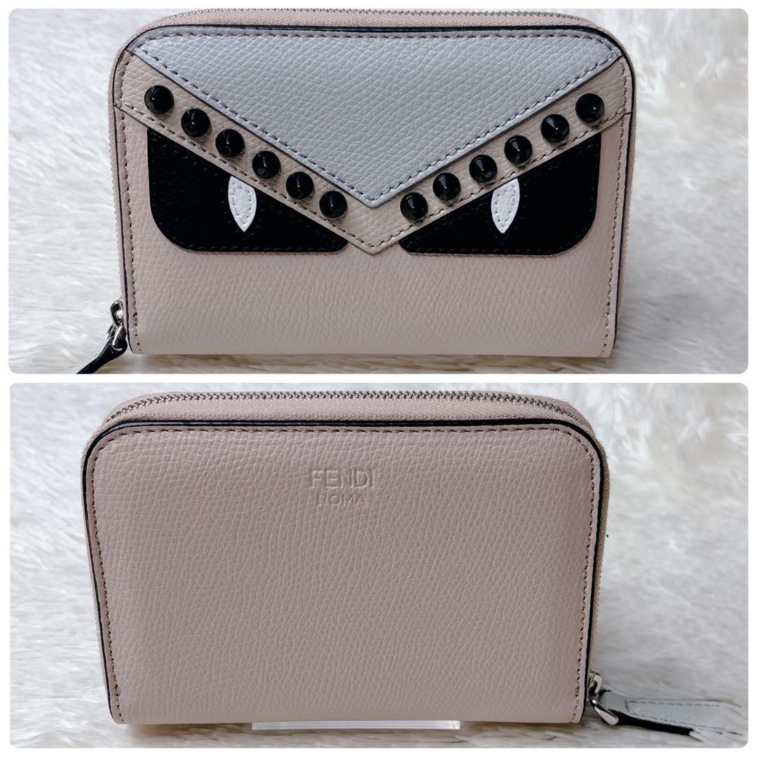 【未使用級】FENDI フェンディ バグズ アイ モンスター  ケース