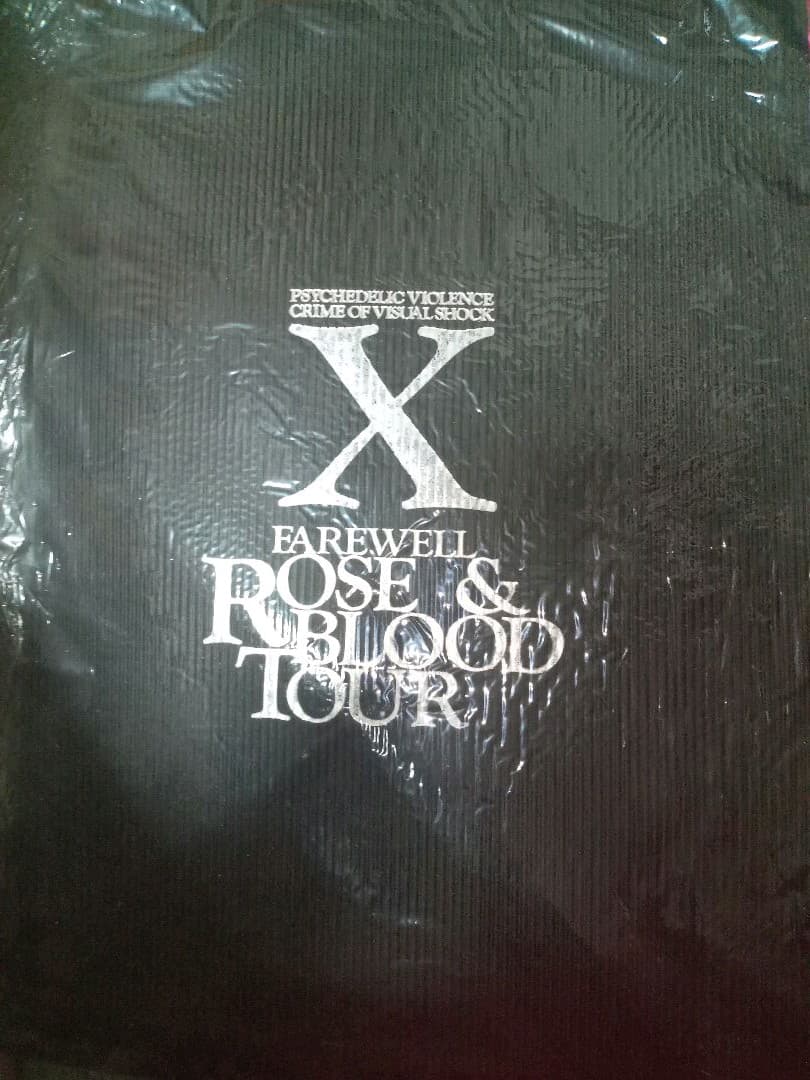 X JAPAN FAREWEEL ROSE & BLOOD TOUR ポスター