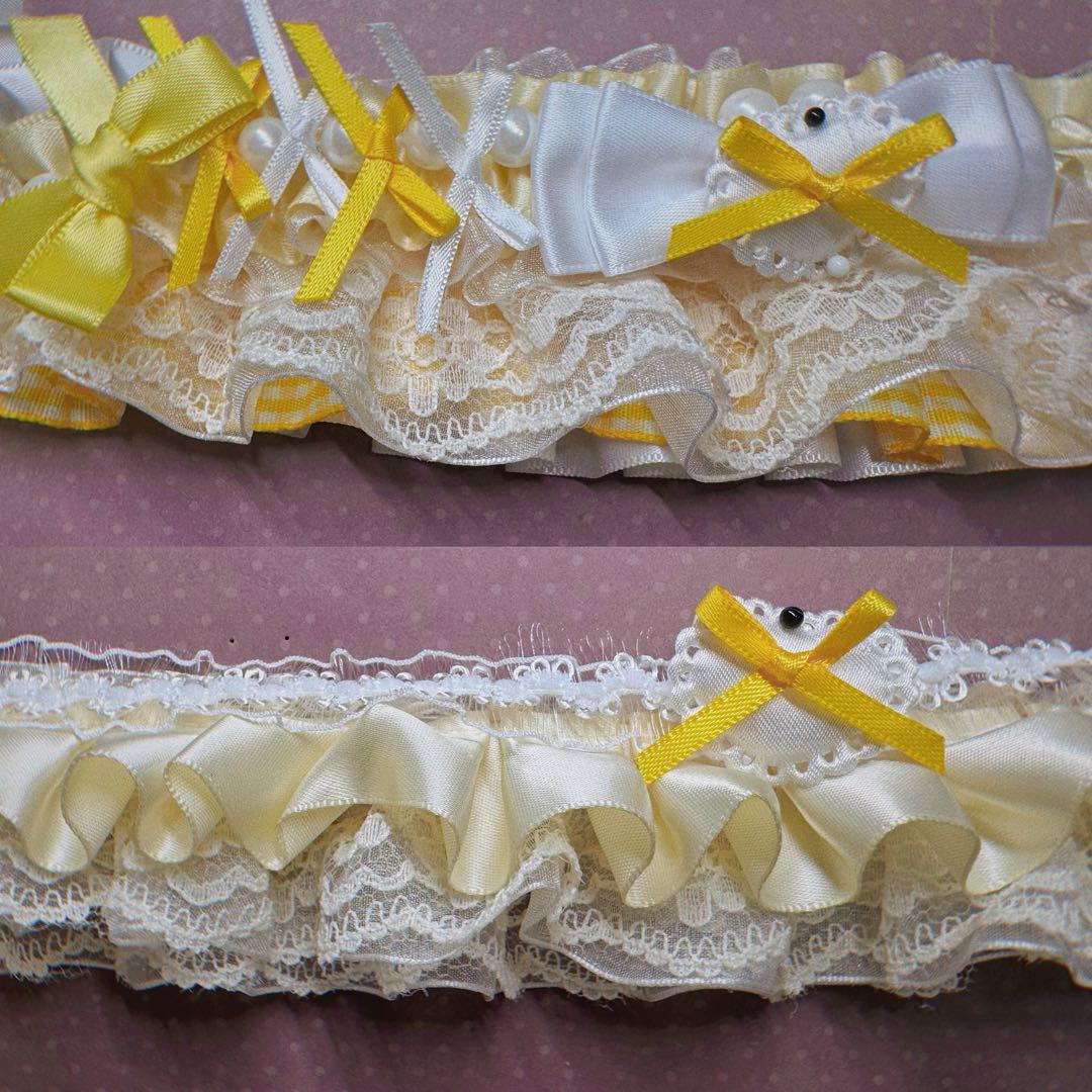 【ぴーくページ】ぬい服 ヘッドドレス ドレス　推し活 ハンドメイド