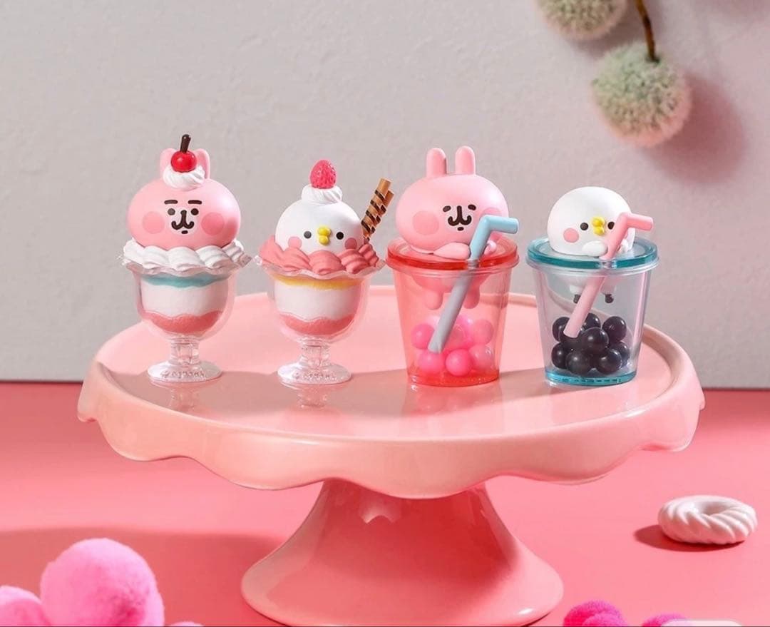 台湾限定　カナヘイ　フィギュア　カフェ風 6点セット