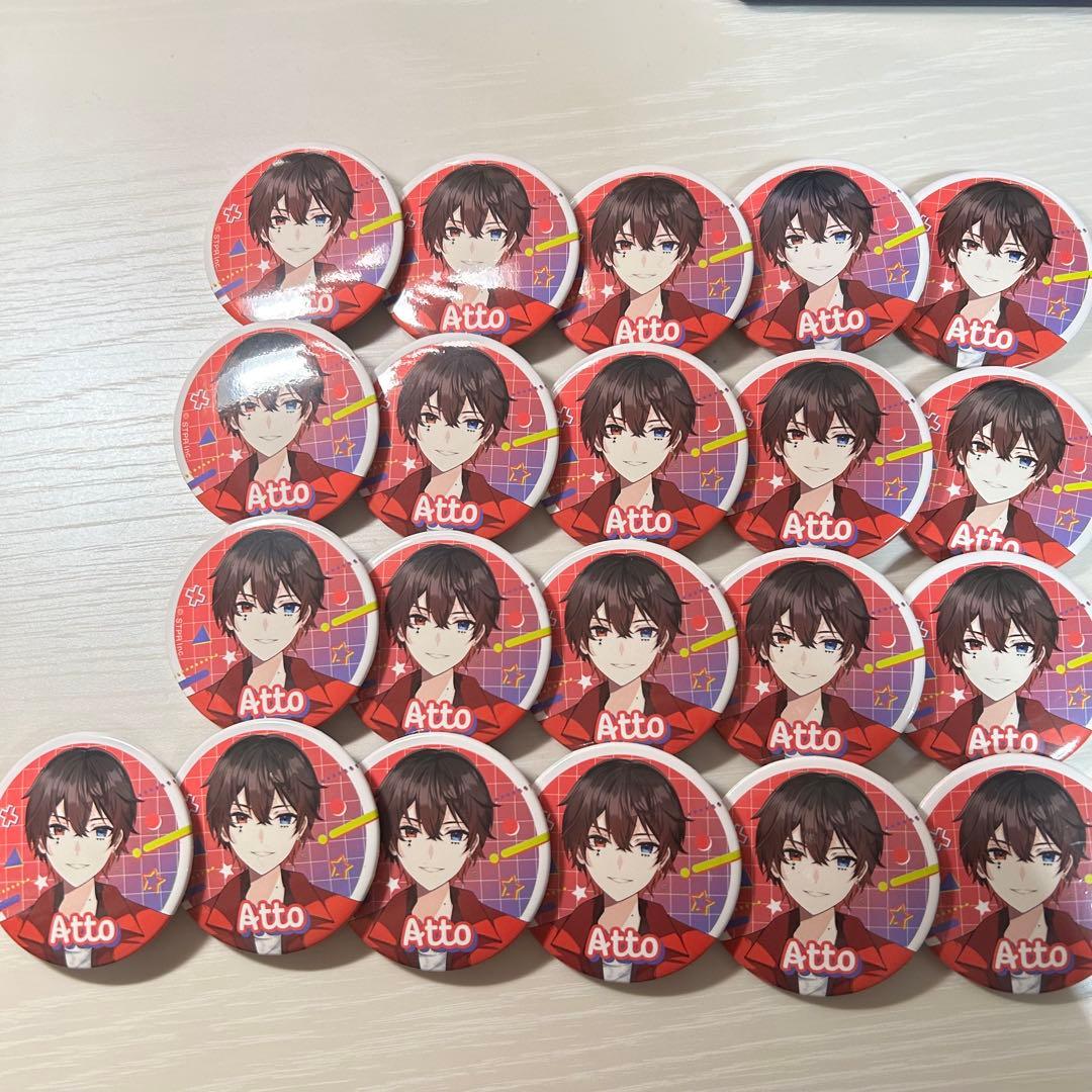 あっとくん缶バッチ(2024武道館等身)