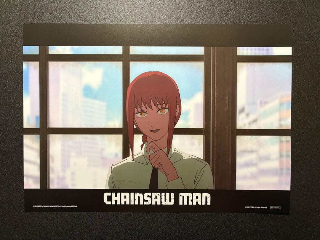 台湾限定 チェンソーマン レゼ編 A3 ポスター 夜行 香り付き 4種フル レゼ