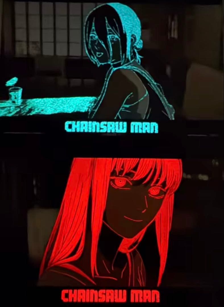 台湾限定 チェンソーマン レゼ編 A3 ポスター 夜行 香り付き 4種フル レゼ