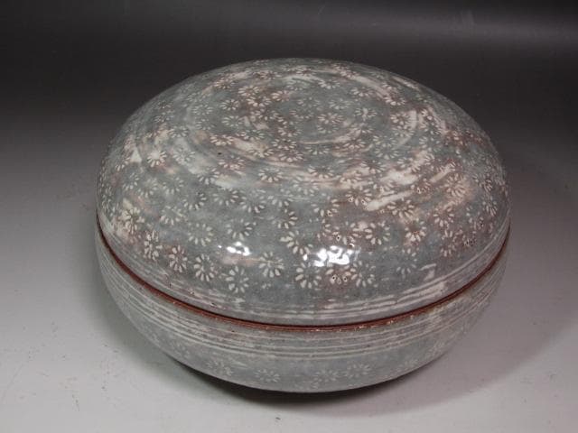 ☆　浅見与し三　三嶋手喰籠　堀内流十二代兼中斎　宗完の花押がございます☆y559