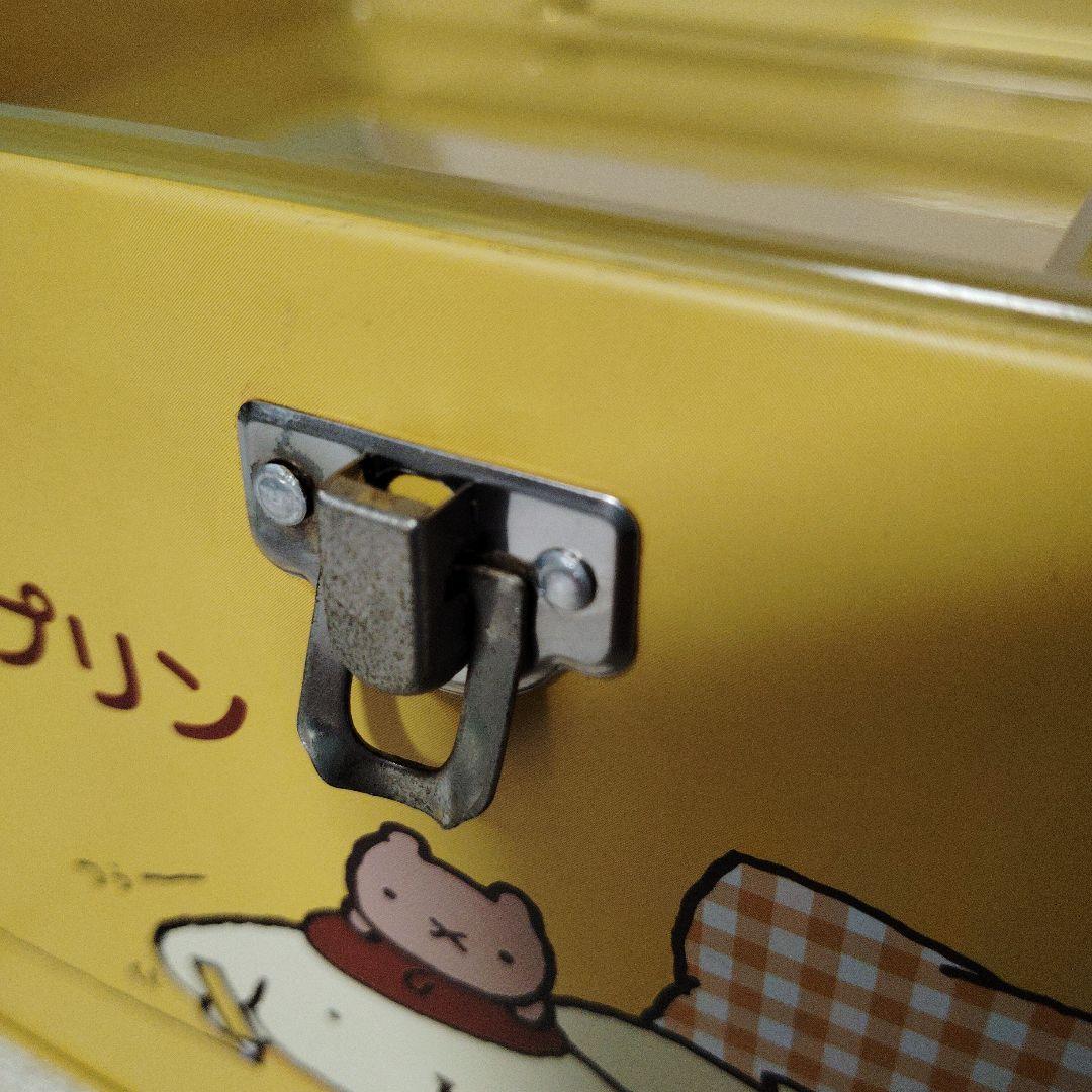 ポムポムプリン ケース 小物入れ レトロ　缶