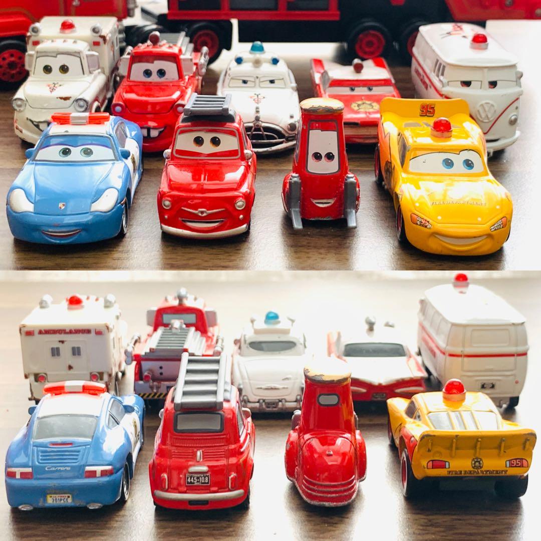 廃盤　トミカ　カーズトミカ　レスキューゴーゴーフルコンプリートセット