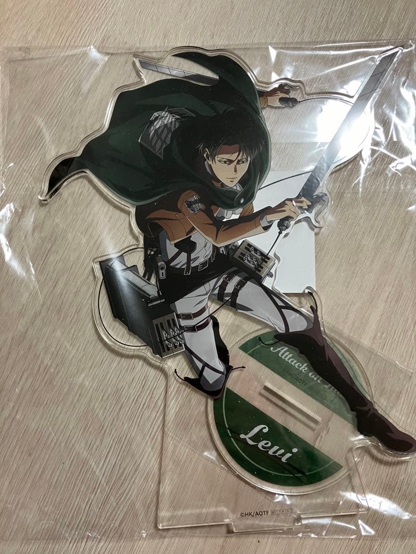 進撃の巨人　Attack on Memory Ａ賞　リヴァイアクリルスタンド
