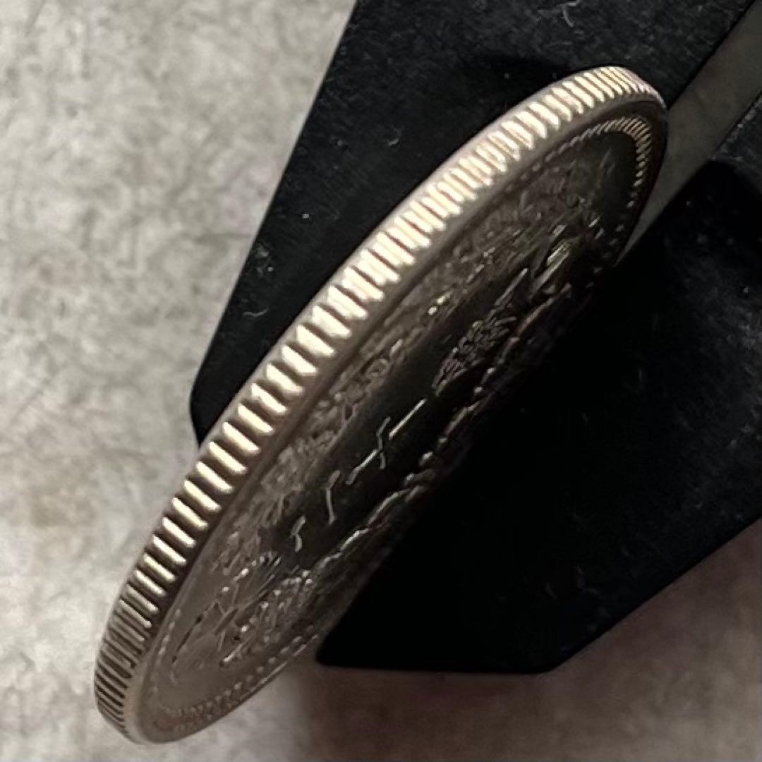 C096　明治33年 竜20銭銀貨