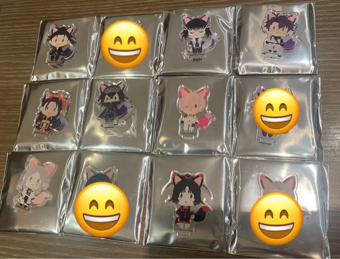 刀剣乱舞 日本刀と未来展 御伴散歩 きつね 装備 アクスタ ミニアクスタ