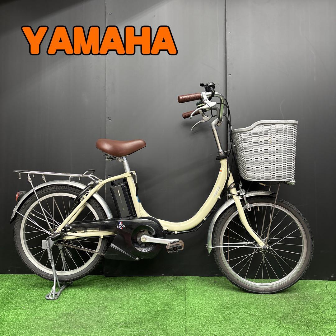 電動自転車 YAMAHA PAS SION アイボリー　42