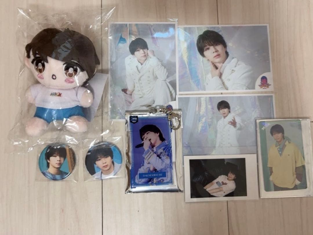 塩﨑太智 M!LK ぬいぐるみ アクキー トレカ 写真 缶バッジ 生写真