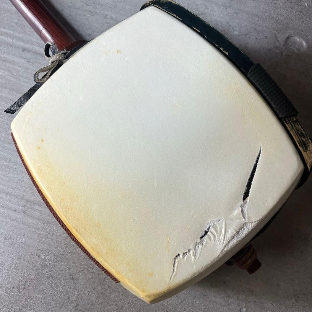 三味線 中棹 丸打胴 東さわり 津軽 紅木 紫檀 花梨