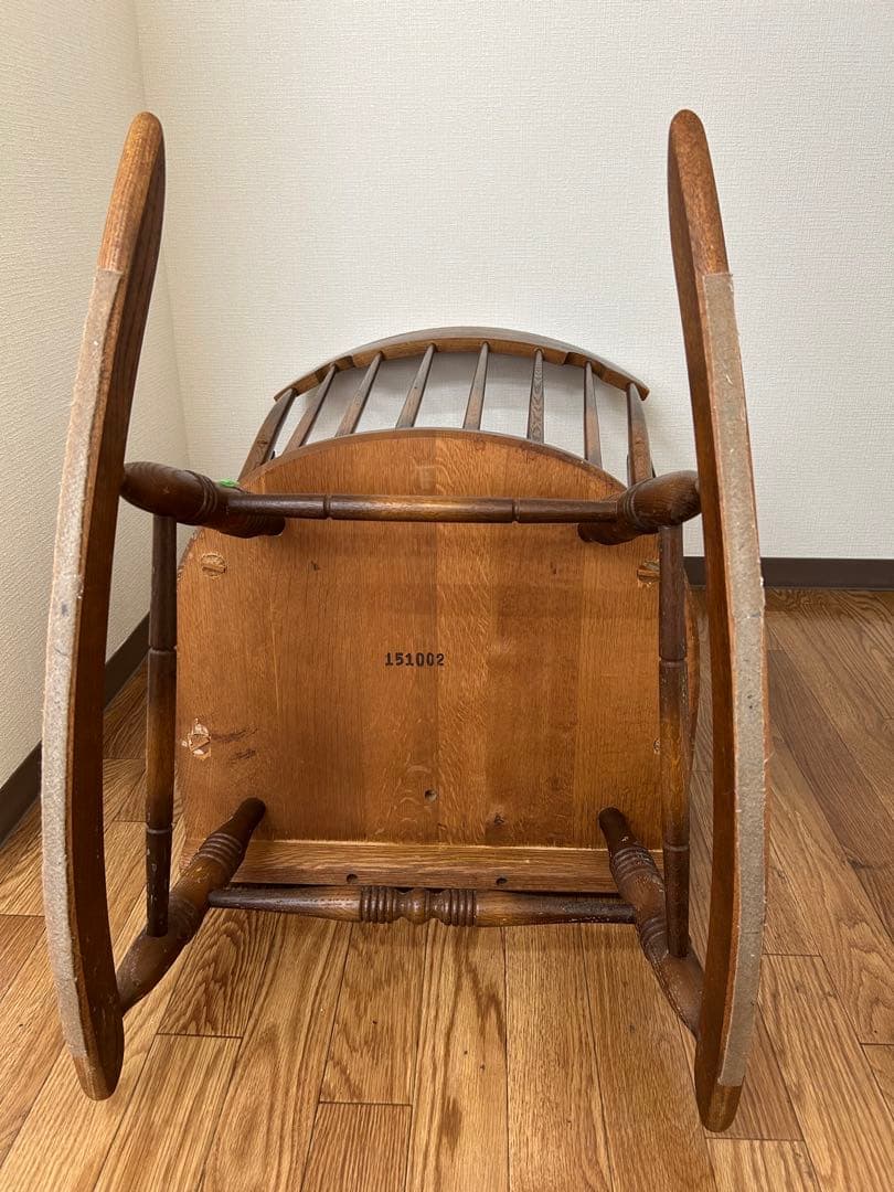 飛騨産業キツツキ 木製 ロッキングチェア アンティーク