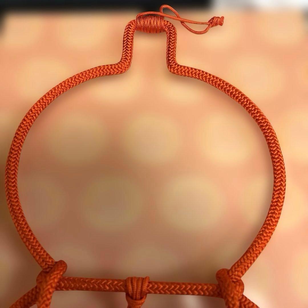 瓢扇掛 朱 紫 油運 ツノ お茶道具 2つセット 扇子かけ 壁掛け