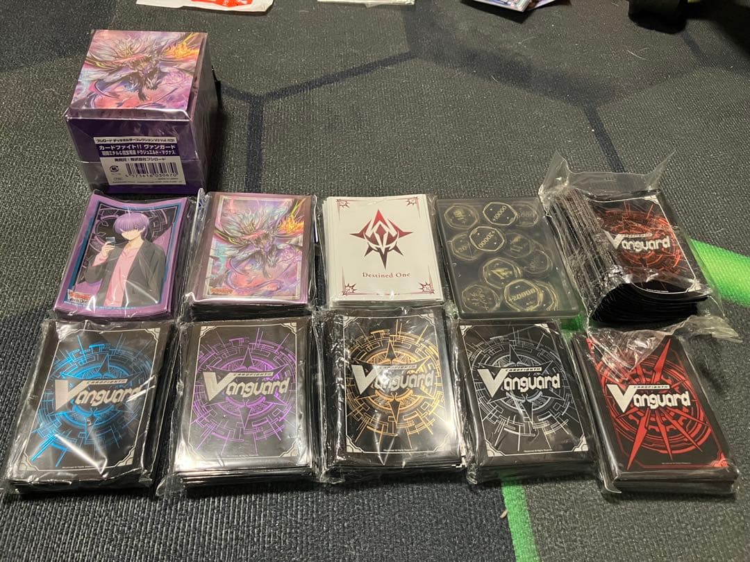 ヴァンガード　引退品　スリーブ　プレマ　デッキパーツ　セット　明日まで販売