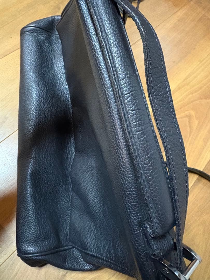 【希少】ジョルジオアルマーニ シビジネスバッグ　ショルダー　オールレザー　２０万