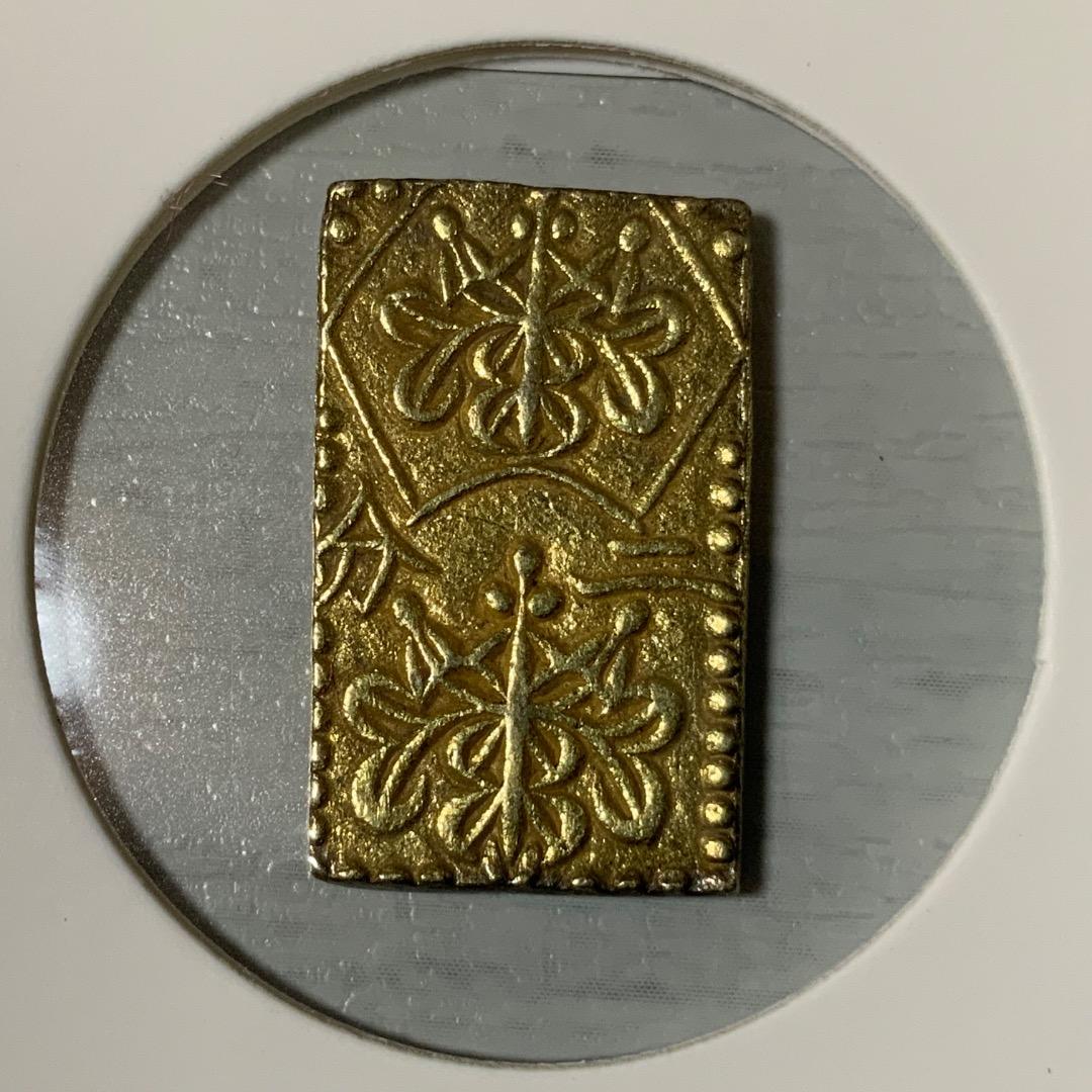 ◉安政二分判金　二分金　古金貨　美品
