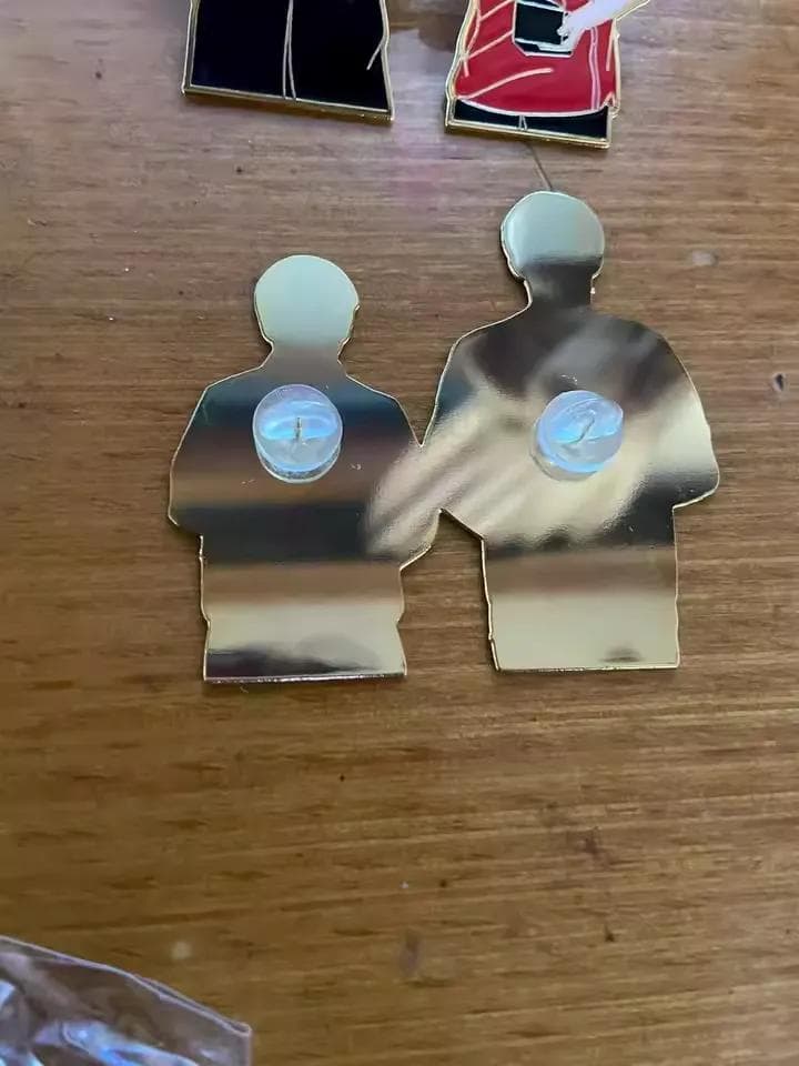 孫穎莎・王楚欽（莎頭）ピンバッジ／全26種セット／メタル徽章