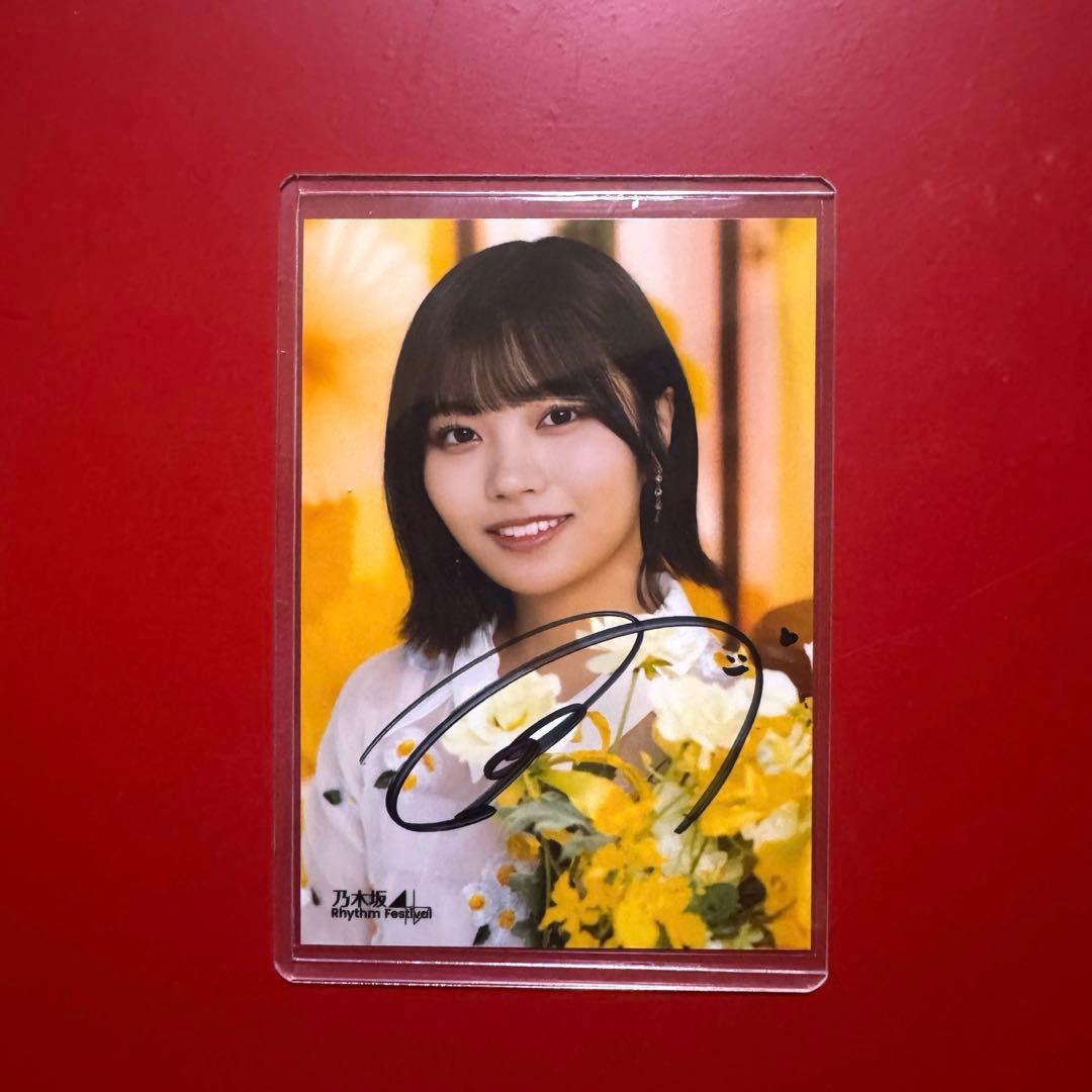 乃木坂46 乃木フェス 中西アルノ 直筆サイン入り フラワーBOX