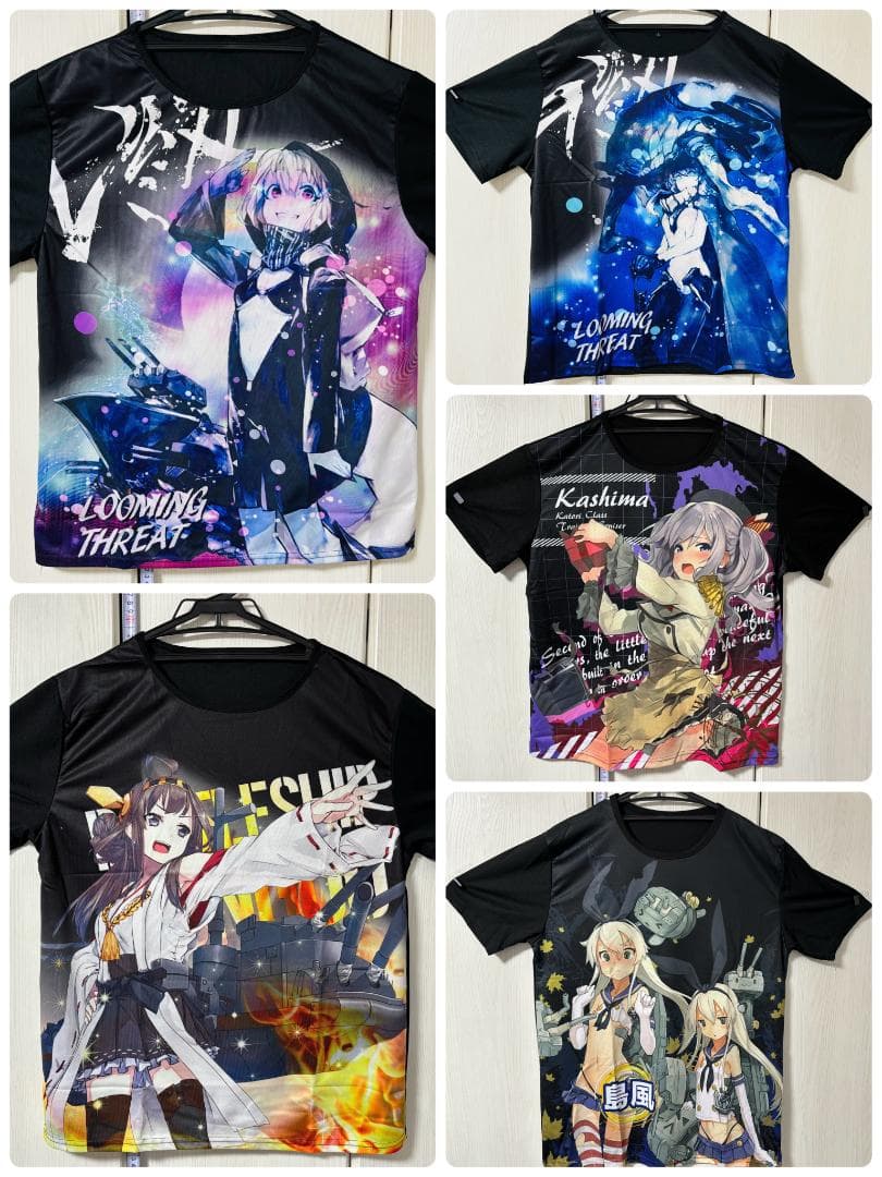 新品未使用 希少激レア 艦これ　 Tシャツ サイズ L 5点セット