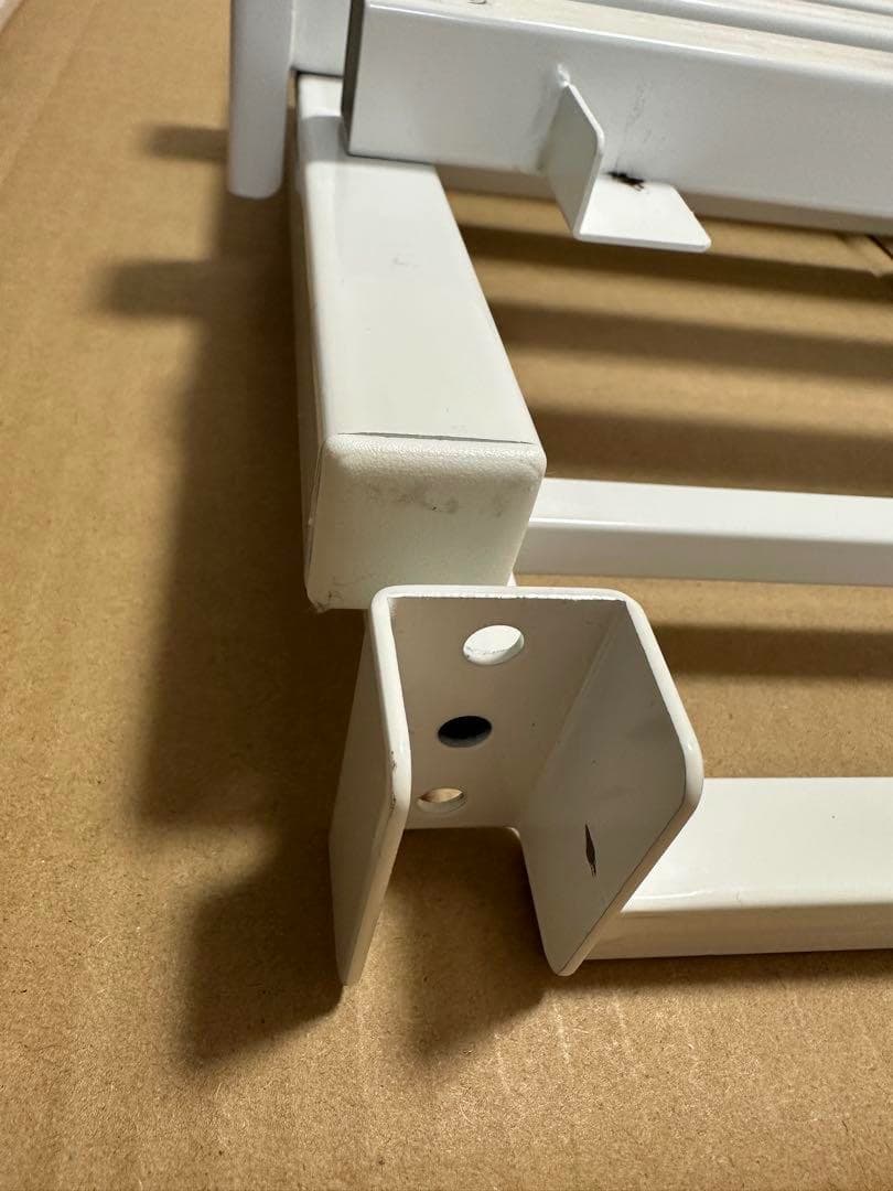 【ひこにゃん様】 ニトリ　シングルパイプベッド　ホワイト