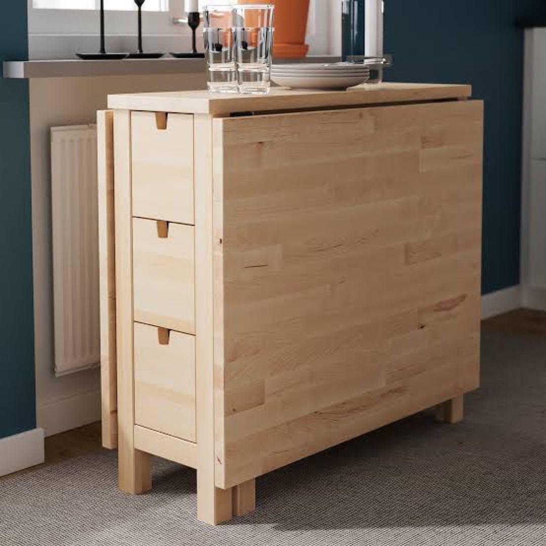 IKEA NORDEN 折りたたみ式ダイニングテーブル