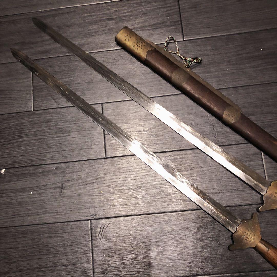 レプリカ 双剣 西洋剣　2本ヴィンテージ アンティーク