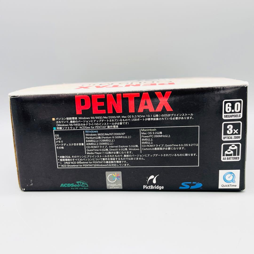 PENTAX OPTIO M10 シルバー　ペンタックス