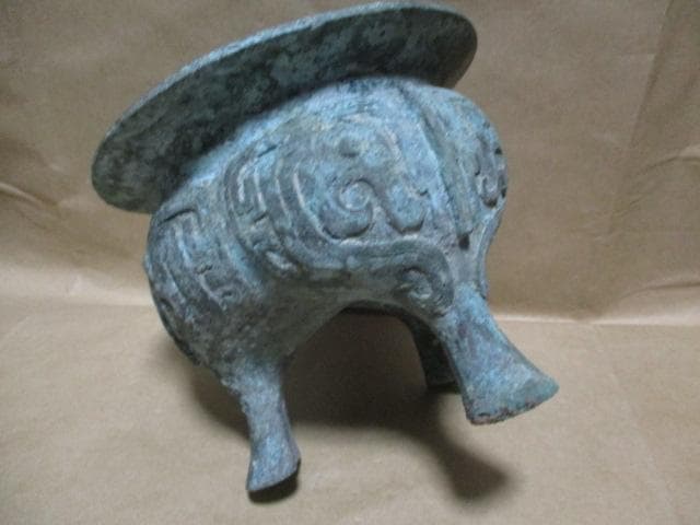 中国青銅器　鬲　超貴重　P9-2