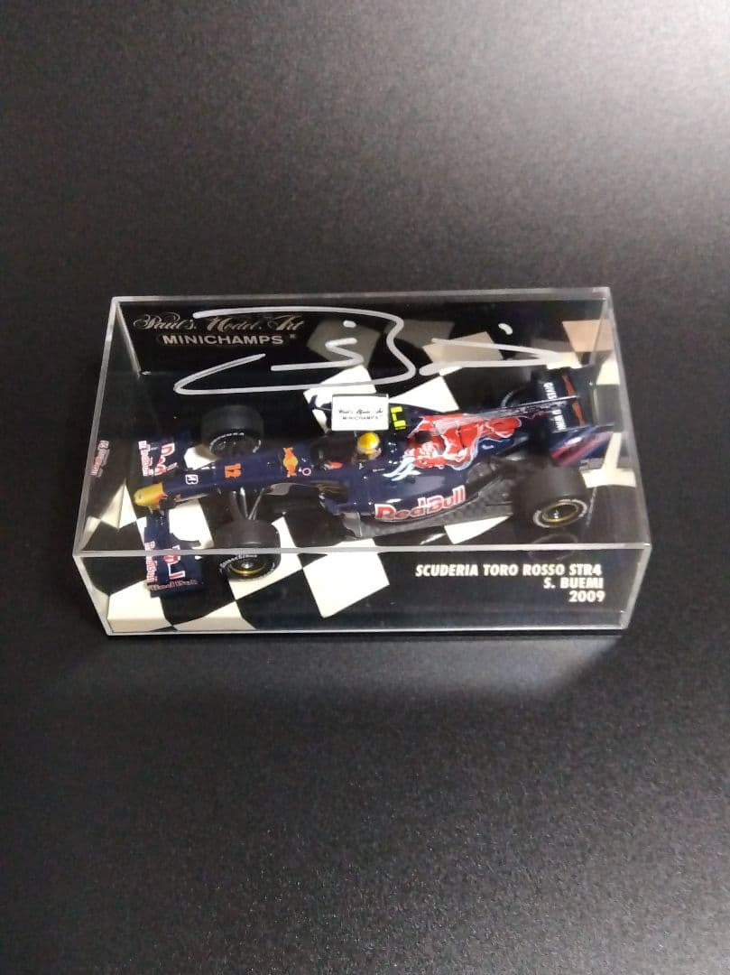 ミニチャンプス セバスチャン・ブエミ トロロッソ2009 直筆サイン 1/43