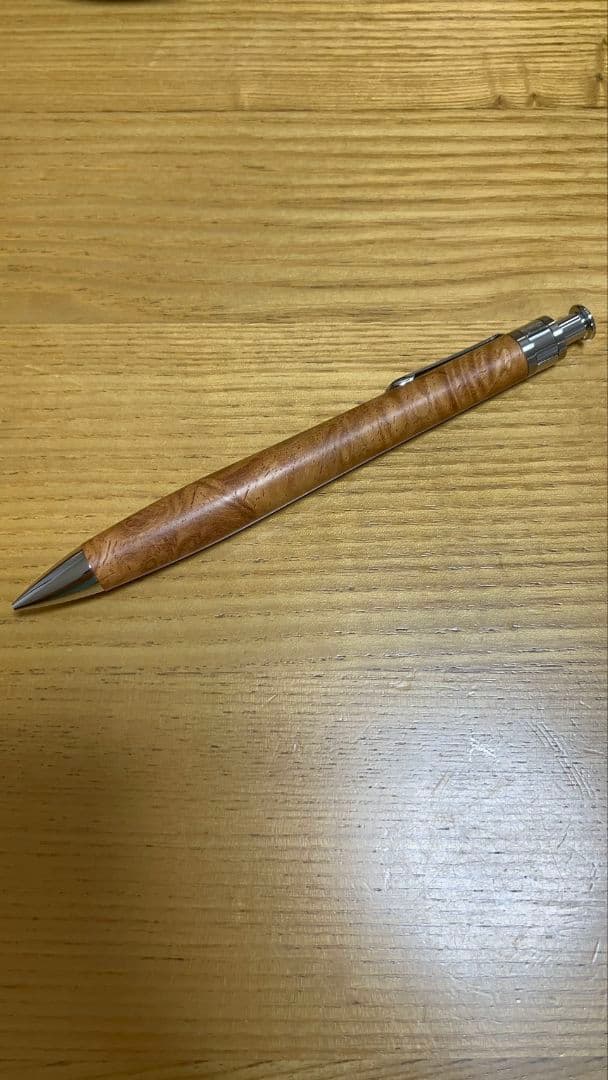 工房楔　シャーペン0.5mm　花梨こぶ杢