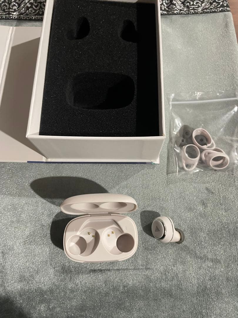 【ジャンク】ANIMA ANW01 戌亥とこ ホワイト ワイヤレスイヤホン