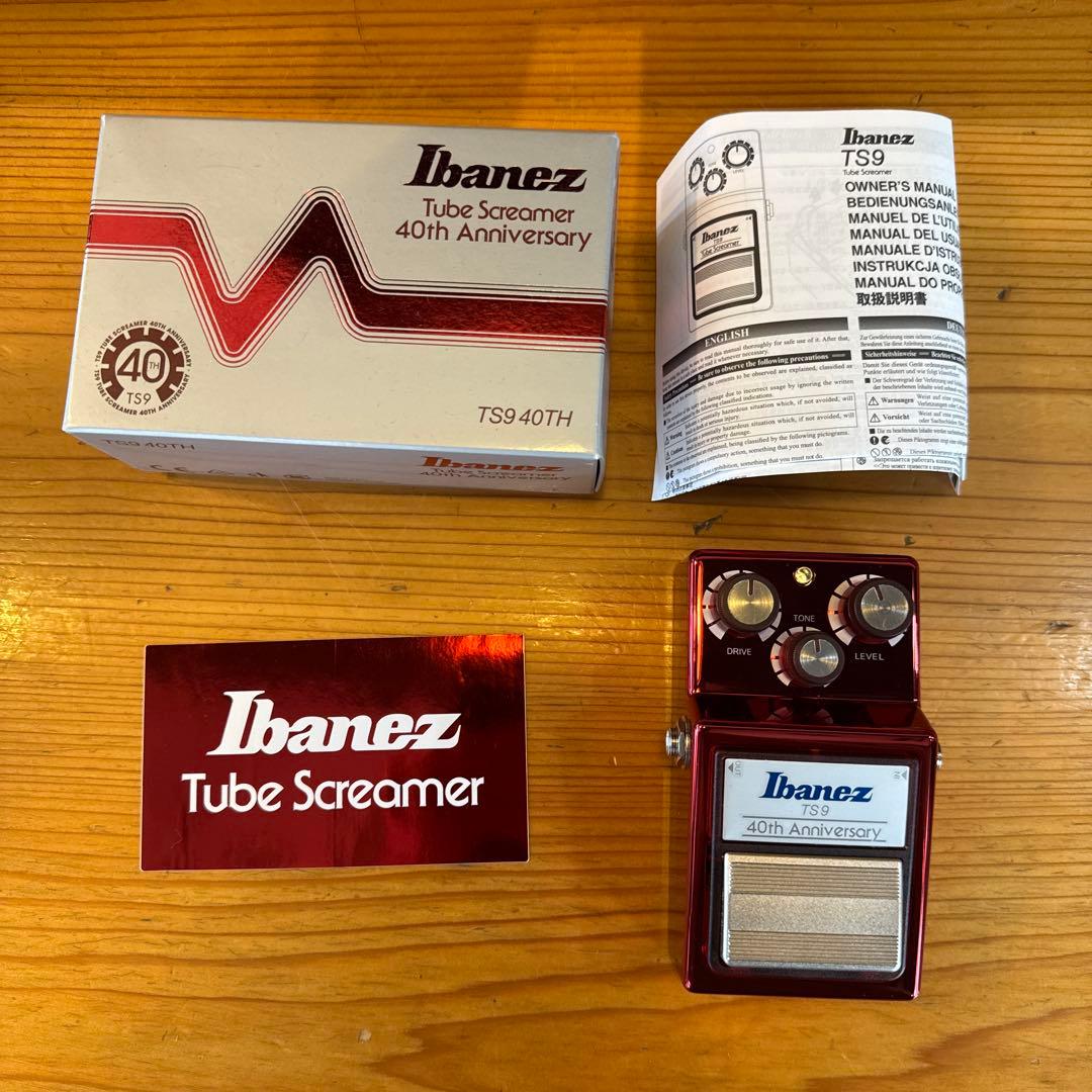 Ibanez TS9 40th Anniversary 限定モデル 未使用品