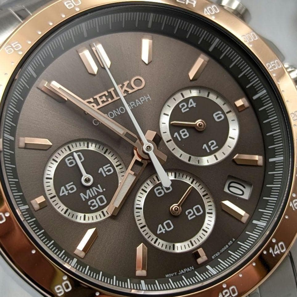 新品 セイコーセレクション クロノグラフ SBTR026